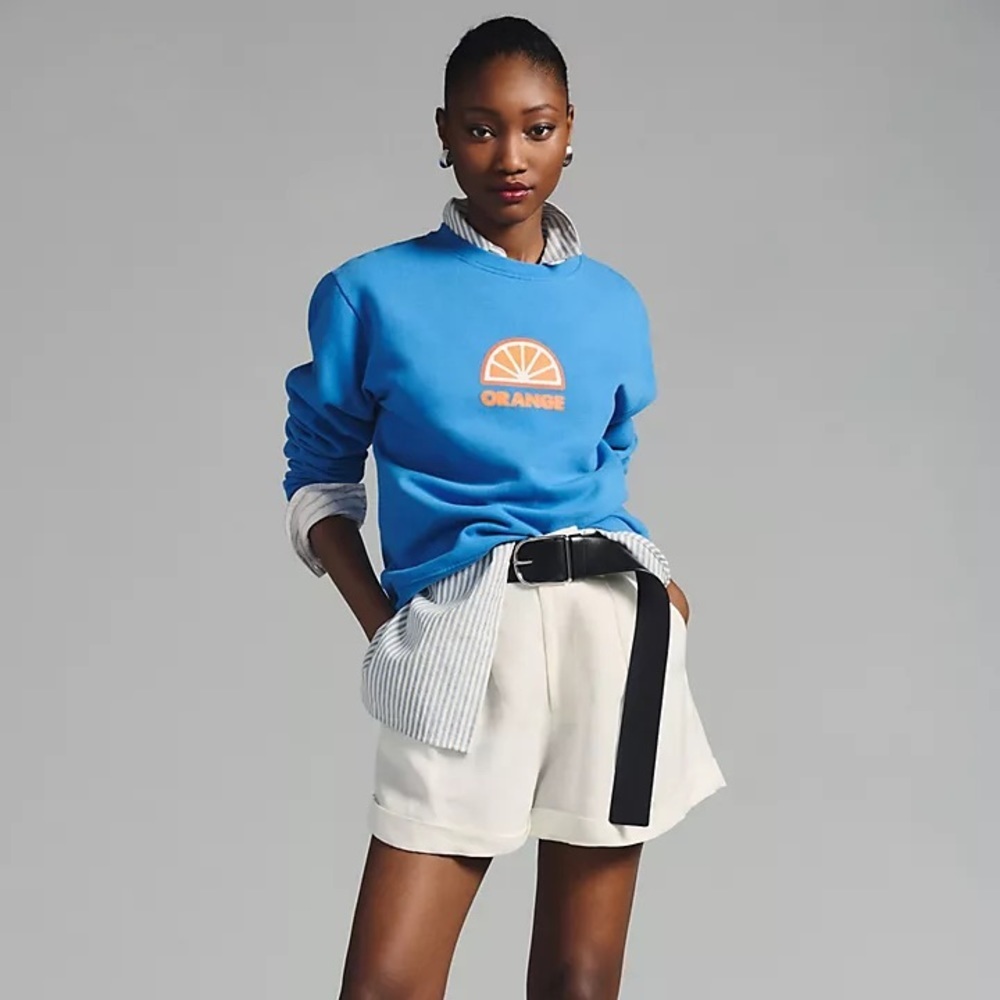Kule Raleigh Orange Sweatshirt XS
